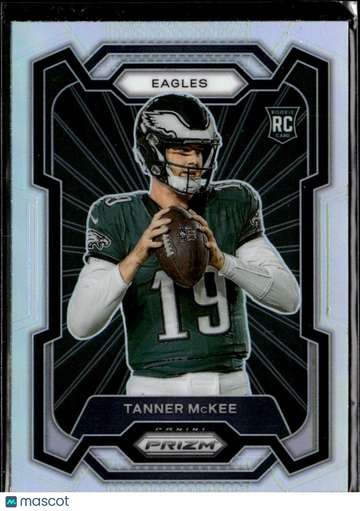 Tanner McKee 2023 Panini Prizm RC Philadelphia Eagles