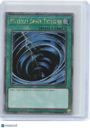 25th Anniversary Rarity Collection II Mystical Space Typhoon (Quarter Century Secret Rare) Foil Quarter Century Secret R