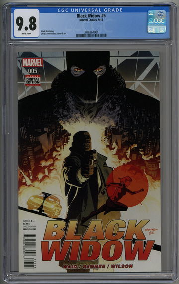 Black Widow 5 (2016) CGC 9.8 