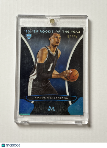 2023-24 Topps Mercury Victor Wembanyama Victor Wembanyama #1 Nicely Centered Mint Parallel/Variety Rookie Short Print 07
