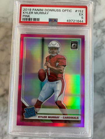 Kyler Murray 2019 Optic Pink psa 5