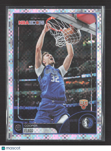 2026 Topps NBA Hoops Cooper Flagg #35 Checkerboard RC
