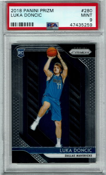 2018 Panini Prizm Luka Doncic RC PSA 9 MINT