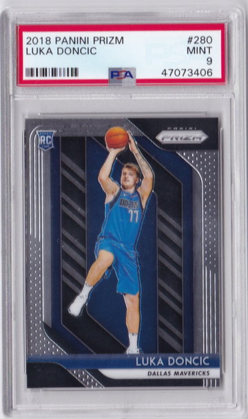 Luka Doncic 2018 Prizm PSA 9 RC