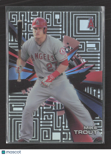 2015 Topps High Tek Mike Trout #HT-MT Circuit Board