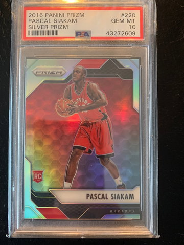 2016 Prizm Silver Pascal Siakem PSA 10