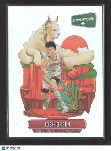 2020 Panini Collegiate Chronicles Basketball Downtown Josh Green #D-19