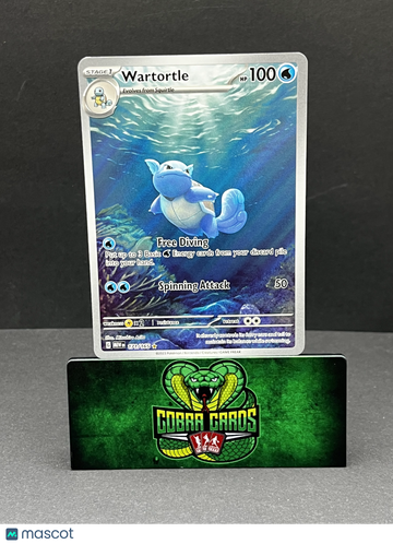 2023 Scarlet & Violet 151 Wartortle Holo Secret Rare #171/165