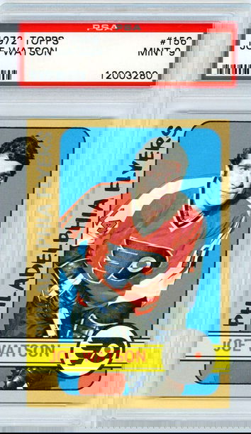 1972 Topps Joe Watson #156 PSA 9 P1255