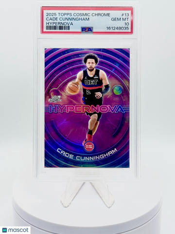2025 Topps Cosmic Chrome Hypernova Cade Cunningham #HN-13 PSA 10