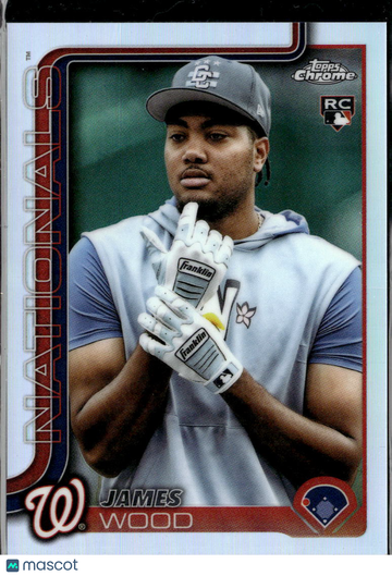 2025 Topps Chrome James Wood #USC95 RC