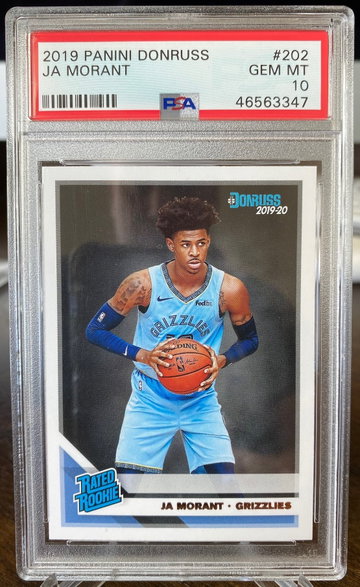 2019 Panini Donruss Ja Morant Rated Rookie