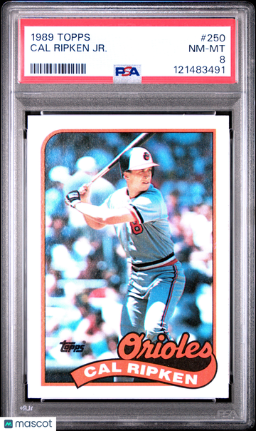 1989 Topps Cal Ripken JR. #250 PSA 8