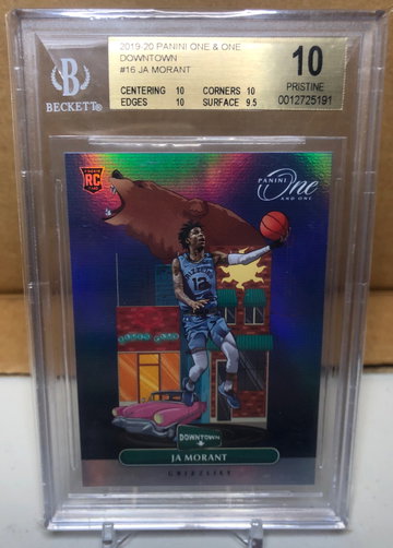 2019-20 Panini One and One Downtown Ja Morant