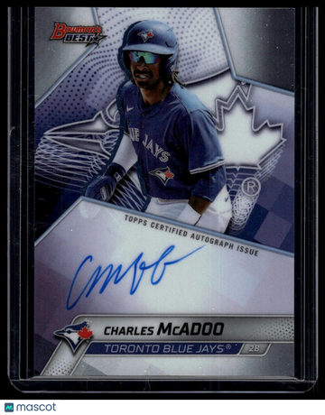 2025 Bowman's Best Charles McAdoo #B25-CMC Best of 2025 Autographs