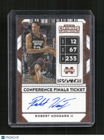 2020 Panini Contenders Draft Picks Robert Woodard II #79 AU