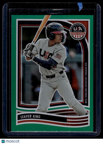 2024 Panini Stars & Stripes USA Baseball - Green Seaver King #79