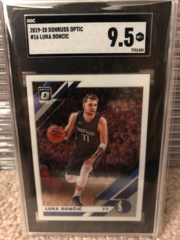 2019-20 Optic Luka Doncic SGC 9.5