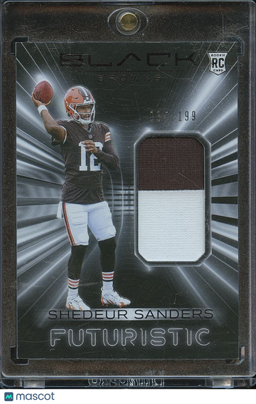 2025 Shedeur Sanders Patch Rookie
