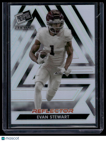 2024 Press Pass Premium Evan Stewart #30 Reflector Prismatic Silver SN