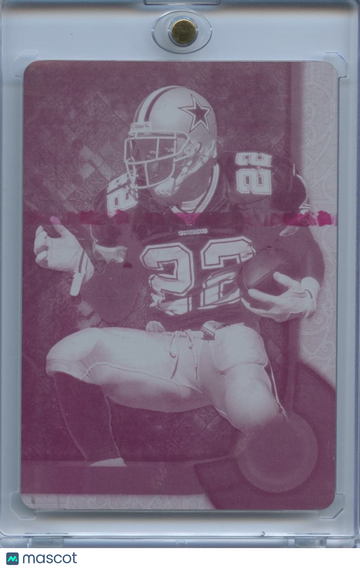 2015 Emmitt Smith Printing Plate