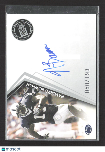 2010 Press Pass Signings NaVorro Bowman #PPS-NB /193