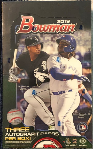 2019 BOWMAN JUMBO BOX