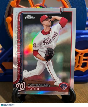 2025 Topps Chrome - Refractors MacKenzie Gore #160