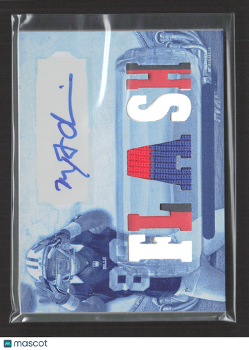 2013 Topps Triple Threads Marquise Goodwin #TTAR-MG White Whale Authentic Memorabilia Authentic Triple Threads Auto Reli