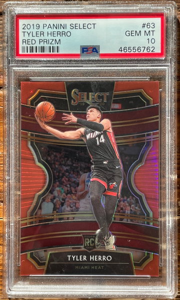 Tyler Herro Select Red Prizm /199