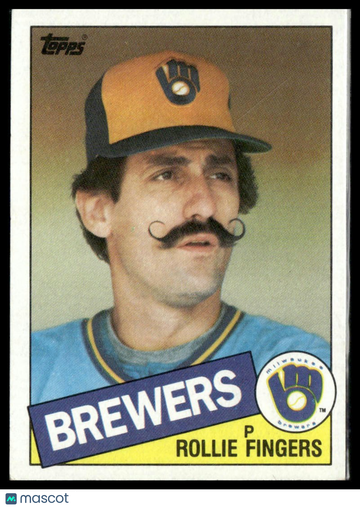 1985 Topps Rollie Fingers #750