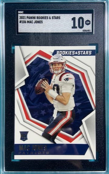 2021 Rookies & Stars Rookie RC #106 Mac Jones SGC 10 GEM MINT