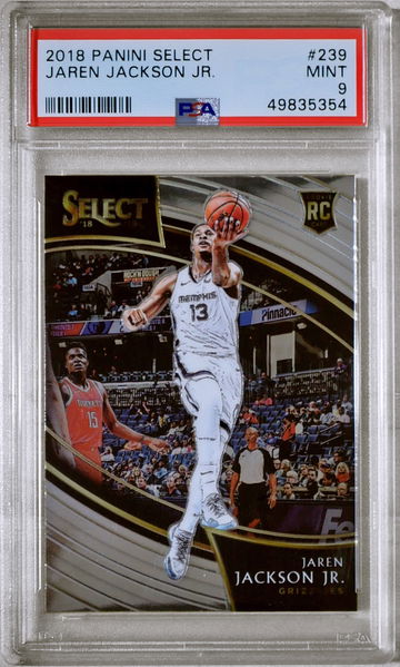 2018 Jaren Jackson Jr Select Courtside PSA 9