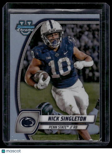 2024 Bowman University Chrome Nick Singleton #188 Refractor