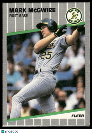 1989 Fleer Mark McGwire #17