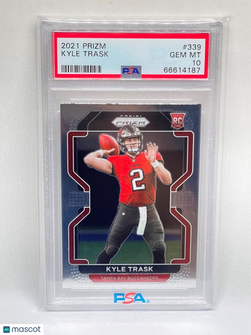2021 Panini Prizm Kyle Trask #339 PSA 10