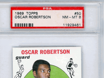 1969 Topps Oscar Robertson #50 8 PSA 8