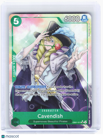 Memorial Collection Cavendish Foil Super Rare Alt Art #EB01-012