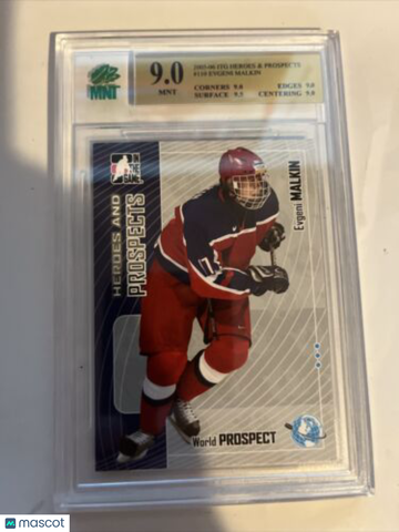 2005-06 In the Game Heroes and Prospects Evgeni Malkin Rookie KSA 9