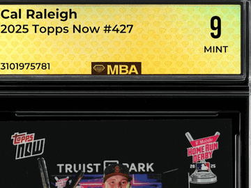 2025 Topps Now Cal Raleigh #427 MBA 9