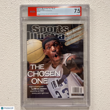 2002 Sports Illustrated Vol.96 #7 LeBron James The Chosen One PSA 7.5