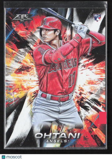 2018 Topps Fire Shohei Ohtani #150 RC