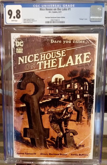 Nice House On The Lake #1 - CGC 9.8 - Vintage Cover