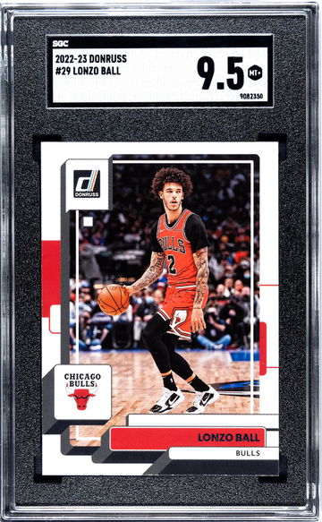 2022 Donruss Lonzo Ball #29 SGC 9.5