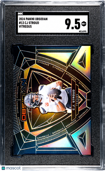 2024 Panini Obsidian CJ Stroud #13 Vitreous SGC 9.5