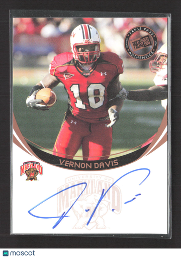 2006 Press Pass Autographs Vernon Davis