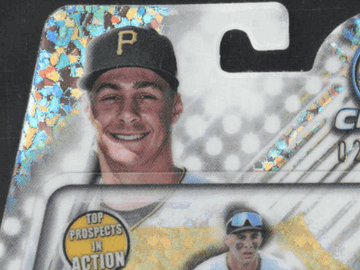2024 Bowman Chrome Top Prospects In Action Konnor Griffin #BIA-7 Speckle Refractor /30