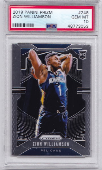 Zion Williamson 2019 Prizm PSA 10