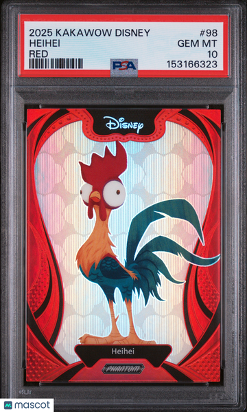 2025 Kakawow Phantom Disney Heihei #98 PSA 10