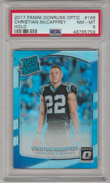 2017 Donruss Optic Holo Christian McCaffrey